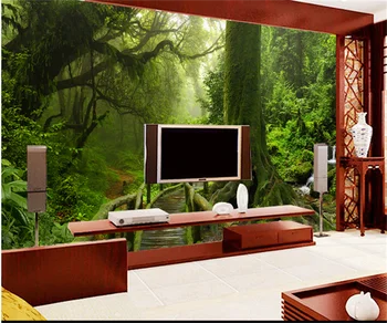 Jugo-Istočna Azija Tropske Kišne Šume Šuma Pozadine Desktop Hotel Home Solo Tapete Foto Zidno Slikarstvo