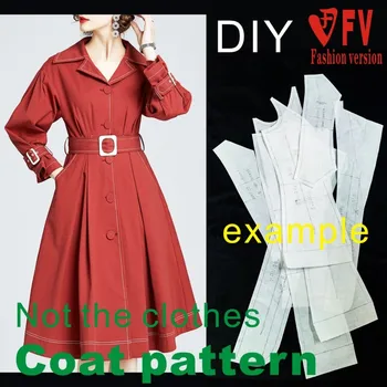 Ženska moda jakna s uzorkom vjetrovke velike marke 1: 1, slika strukture šivanje odjeće BFY-289 0