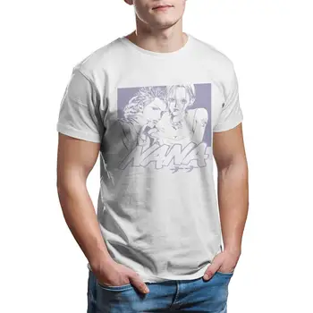 Nana Osaki Anime Majice Muškarci Manga Iznenađujuće Pamučne Majice Okrugli Izrez Kratak Rukav Majica Plus Veličine Odjeće