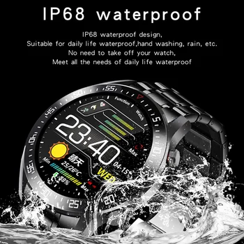 smartwatch BW0160 Cijeli zaslon Osjetljiv na dodir BT4.0 Monitor Krvnog tlaka Kisika u Krvi Мультиспортивные Profili IP68 Vodootporan Muški Ručni Rasprodaja 5