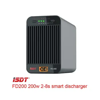 ISDT FD-200 200-W 25A Inteligentno upravljanje Odvodnik Bežični aplikaciju za Upravljanje Odvodnik Odgovara 2 s-8 S-Struja baterije 5A 10A 15A 20A 25A