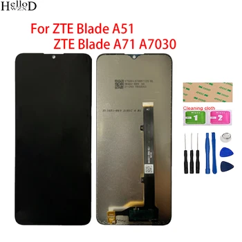 Visokokvalitetni 100% Muški LCD zaslon Za ZTE Blade A51 A71 A7030 2021 LCD zaslon osjetljiv na Dodir Digitalizator Sklop