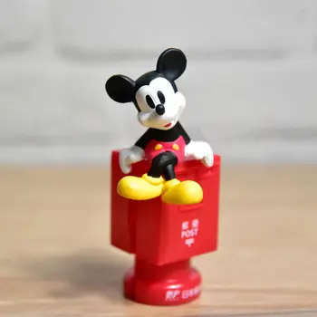 Disney 3pcs Klasični Sjedi Mickey Mouse Figurica Igračke Zbirka Soba Dekoracija Torte Slatka Dar za Djecu
