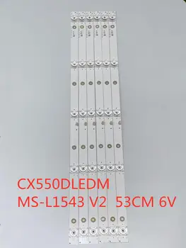 10 kom. u 1 tv Izvornu KVALITETU MS-L1543 V2 svjetlosna traka CX550DLEDM MS-L1543 V2 A3 53 cm 6 U 188-192 lm CX550DLEDM Svjetla