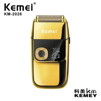 Originalni Kemei 2028 Brijač Profesionalni aparat za Brijanje Kose, Brade električni aparat za brijanje za Muškarce Rrazor Balds Mašina za Brijanje Punjiva KM-2