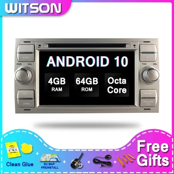 Auto DVD player WITSON ANDROID 10.0 ZA FOCUS2005-2007/Mondeo2003 - 2007/S-MAX2007-2009/C-MAX 2007-2009/Galaxy 2005-2007