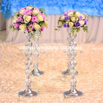 10 kom. (50 cm/100 cm) Centralno uređenje svadbena površine akrilni stalak za cvijeće za vjenčanje ukras senyu0548 0