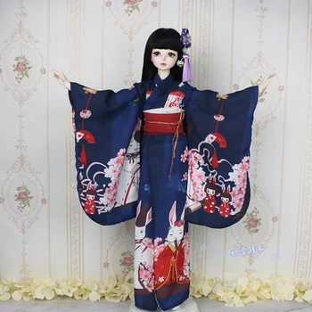 1/6 1/4 1/3 skala BJD odjeća japanska kimona юката za BJD/SD pribor za lutke u komplet ne sadrži lutku, cipele, perika i drugi E2433-A